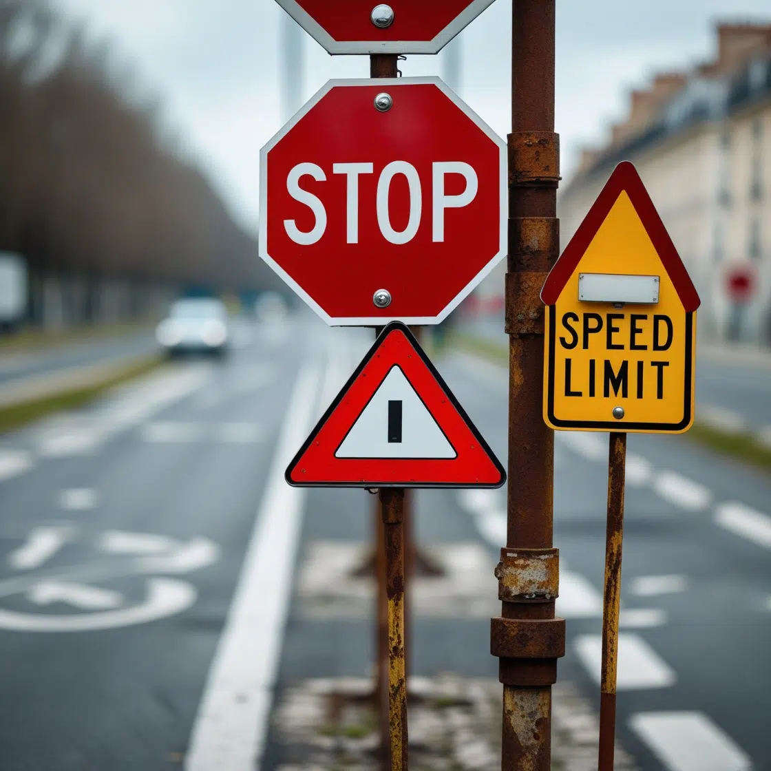 Panneaux de signalisation