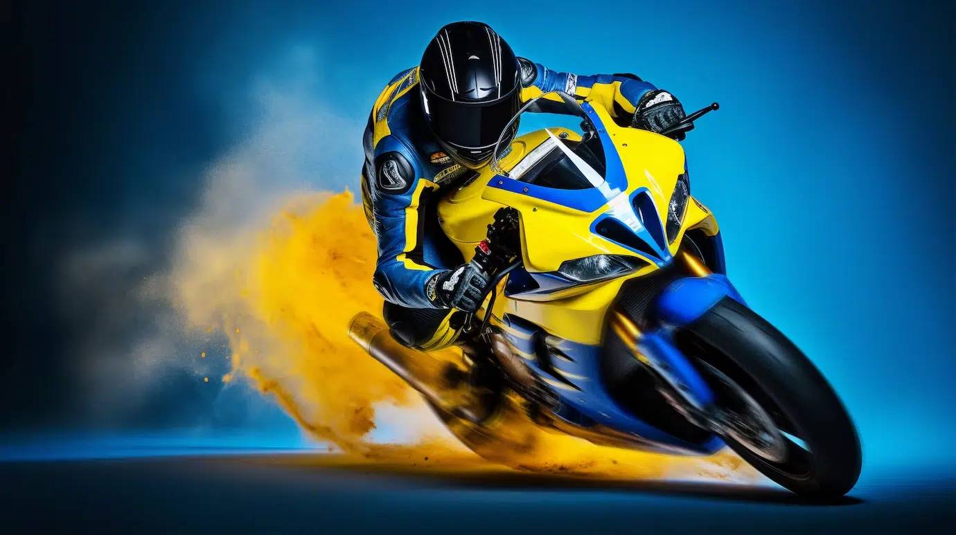 Yamaha M1 2025 avec son nouveau châssis et sa livrée bleue caractéristique